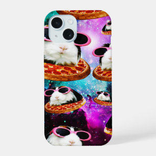 Funny space guinea pig iPhone 15 case