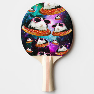 Funny space guinea pig ping pong paddle