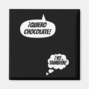 Funny Spanish Announcing Pregnancy Baby New Mum Ba Magnet