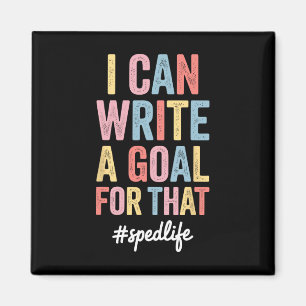 Funny Special Education Design For Men Women Sped Magnet