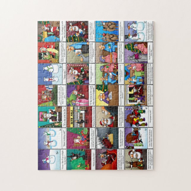 Funny Spectickles Christmas Humour Puzzle (Vertical)