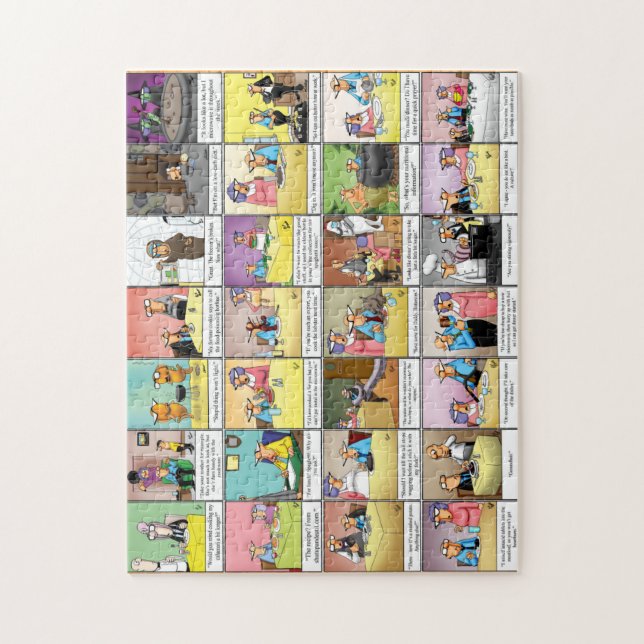 Funny Spectickles Cooking Humour Puzzle (Vertical)