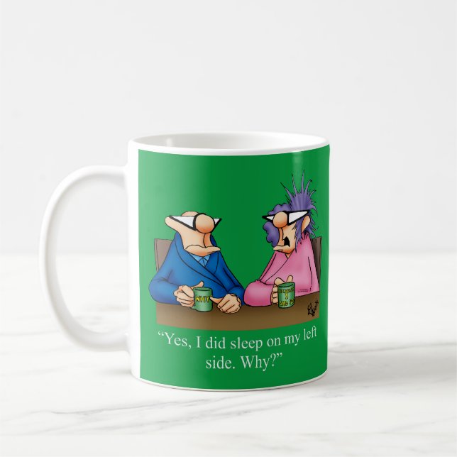Funny Spectickles Marriage Why Coffee Mug Humour (Left)
