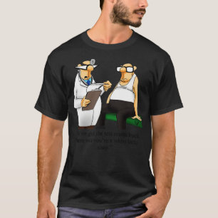 Funny Spectickles Medical Health toon Humour T-Shirt