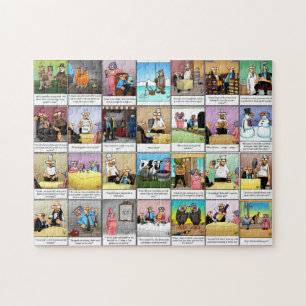 Funny Spectickles Wine Humour Puzzle