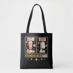 Funny SPED Teacher Special Education First Coffee Tote Bag