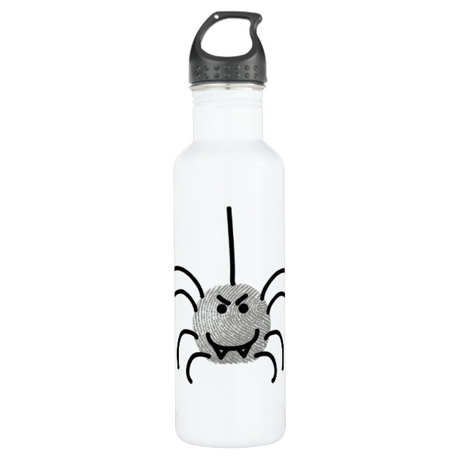 funny spider 710 ml water bottle (Front)