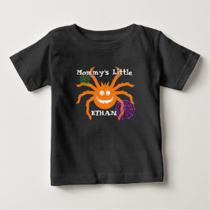 Funny Spider Halloween 2026personalized toddler Baby T-Shirt