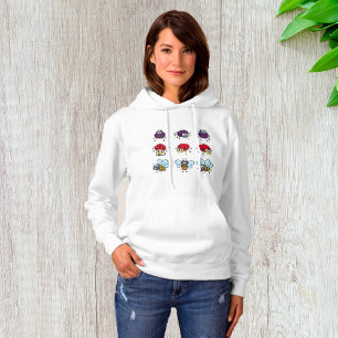 Funny Spider Ladybug Bee Hoodie