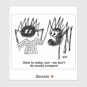 Funny Spiders and Spiders Web Weaving Cartoon