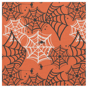 Funny Spiderweb Spiders Halloween Costume Fabric