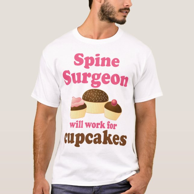 Funny Spine Surgeon T-Shirt (Front)