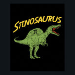 Funny Spinosaurus Pi Day Shirt Math Dinosaur Gift  Poster<br><div class="desc">Funny Spinosaurus Pi Day Shirt Math Dinosaur Gift Boys</div>