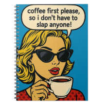 Funny Spiral Photo Notebook