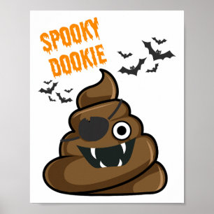 Funny Spooky Dookie Halloween Costume For Men Wome Poster