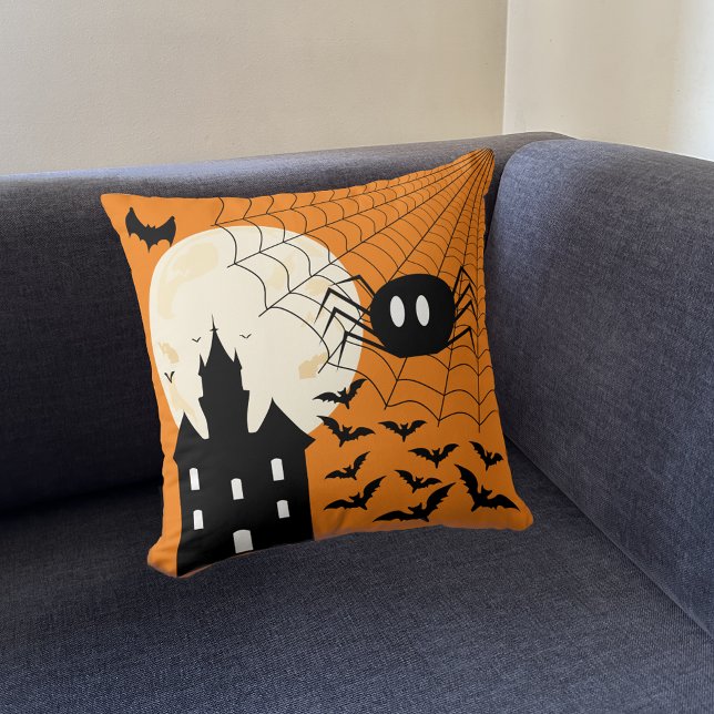Funny Spooky Halloween Cushion (Creator Uploaded)