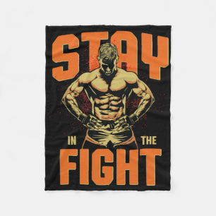 Funny Sport Instructor Boxing Coach Sport Lover Ki Fleece Blanket