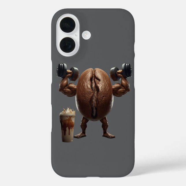 Funny Sport iPhone 16 Case – Stylish & Durable  (Back)