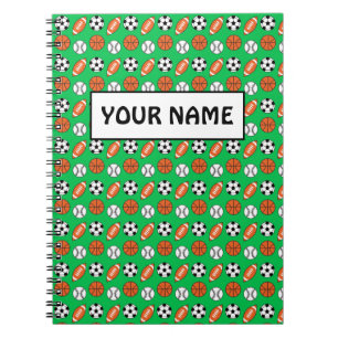 Funny Sports Balls Notebook