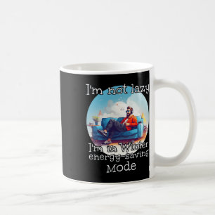 Funny Sports Couch In Winter For Energy Saving Mod Coffee Mug