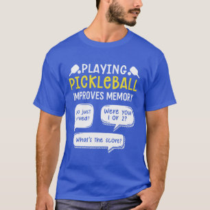 Funny Sports Pickleball Player  T-Shirt
