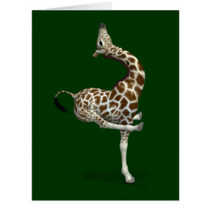Funny Sporty Giraffe
