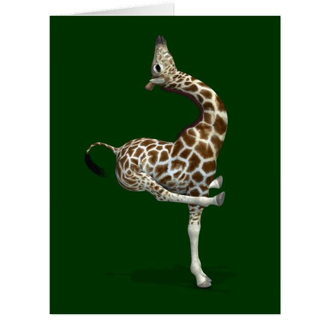 Funny Sporty Giraffe (Front)