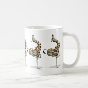 Funny Sporty Giraffe Coffee Mug
