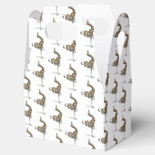 Funny Sporty Giraffe Favour Box