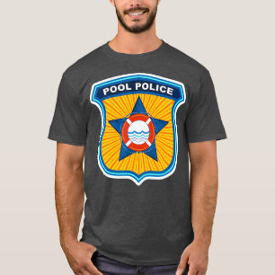Funny Spring Break POOL POLICE Cabana Boy Funny T-Shirt