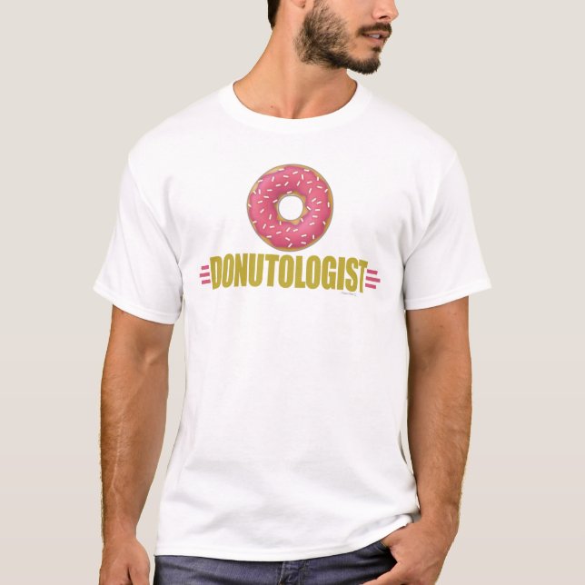 Funny Sprinkle Doughnut Lover T-Shirt (Front)