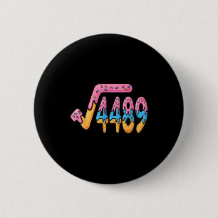 Funny Square Root 4489 Funny 67 Math Ice Cream Mem 6 Cm Round Badge