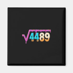 Funny Square Root 4489 Ice Cream Drip Math 67 Funn Magnet
