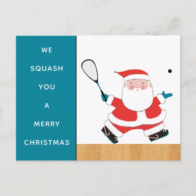 Funny Squash Christmas Cards (Front)