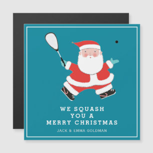 Funny Squash Sports Holiday Gift Cards