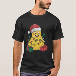 Funny Squash Vegetable Xmas Lighting Santa Squash  T-Shirt