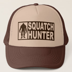 Funny SQUATCH HUNTER Hat - Finding Bigfoot Edition