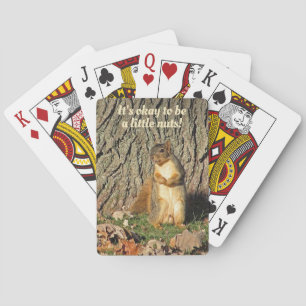 Funny Squirrel Classic Playing Cards