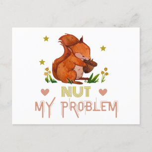 Funny squirrel  postcard