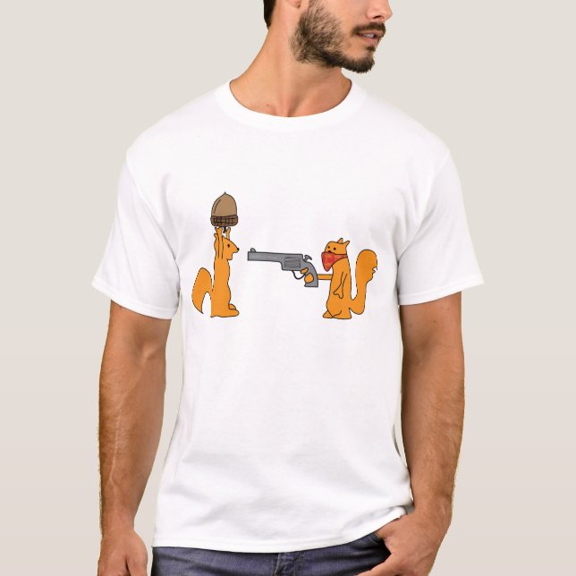 Funny Squirrel T-shirt (Front)