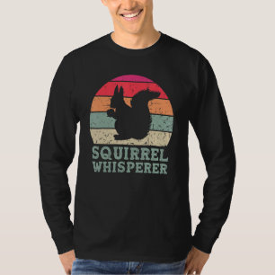 Funny Squirrel Whisperer   Squirrel   Men Women Ki T-Shirt