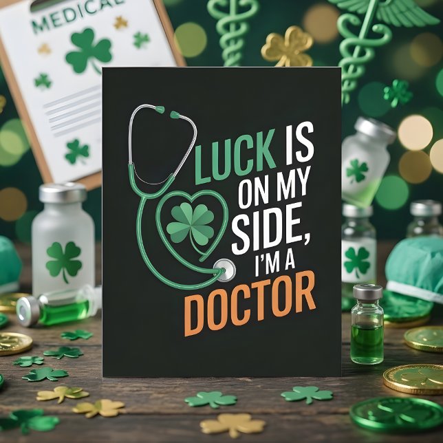 Funny St Patrick’s Day Doctor Card (Creator Uploaded)