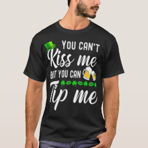 Funny St Patricks Day Beer Waitress Bartender Wait T-Shirt