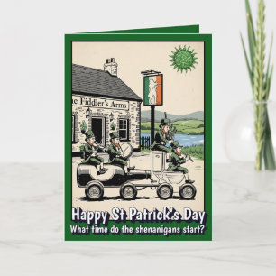 Funny St Patrick's Day Card