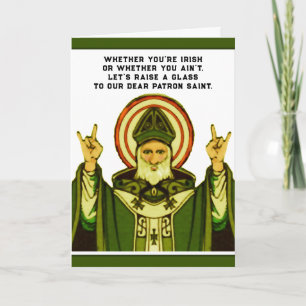 Funny St. Patrick's Day card