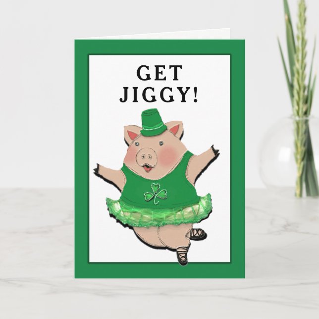 Funny St. Patrick's Day Card (Front)
