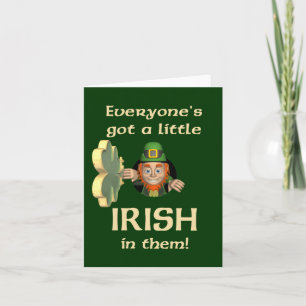 Funny St. Patrick's Day card