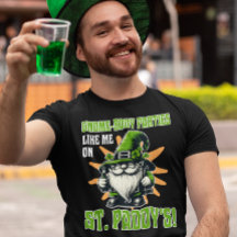 Funny St. Patrick's Day Design with Gnome