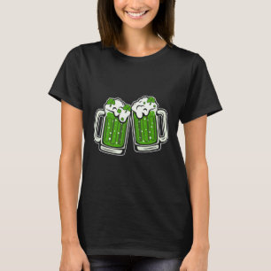 Funny St Patricks Day Drinking Irish Shamrock Gree T-Shirt