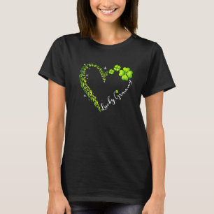 Funny St Patrick's Day For Women Lucky Grammy Hear T-Shirt